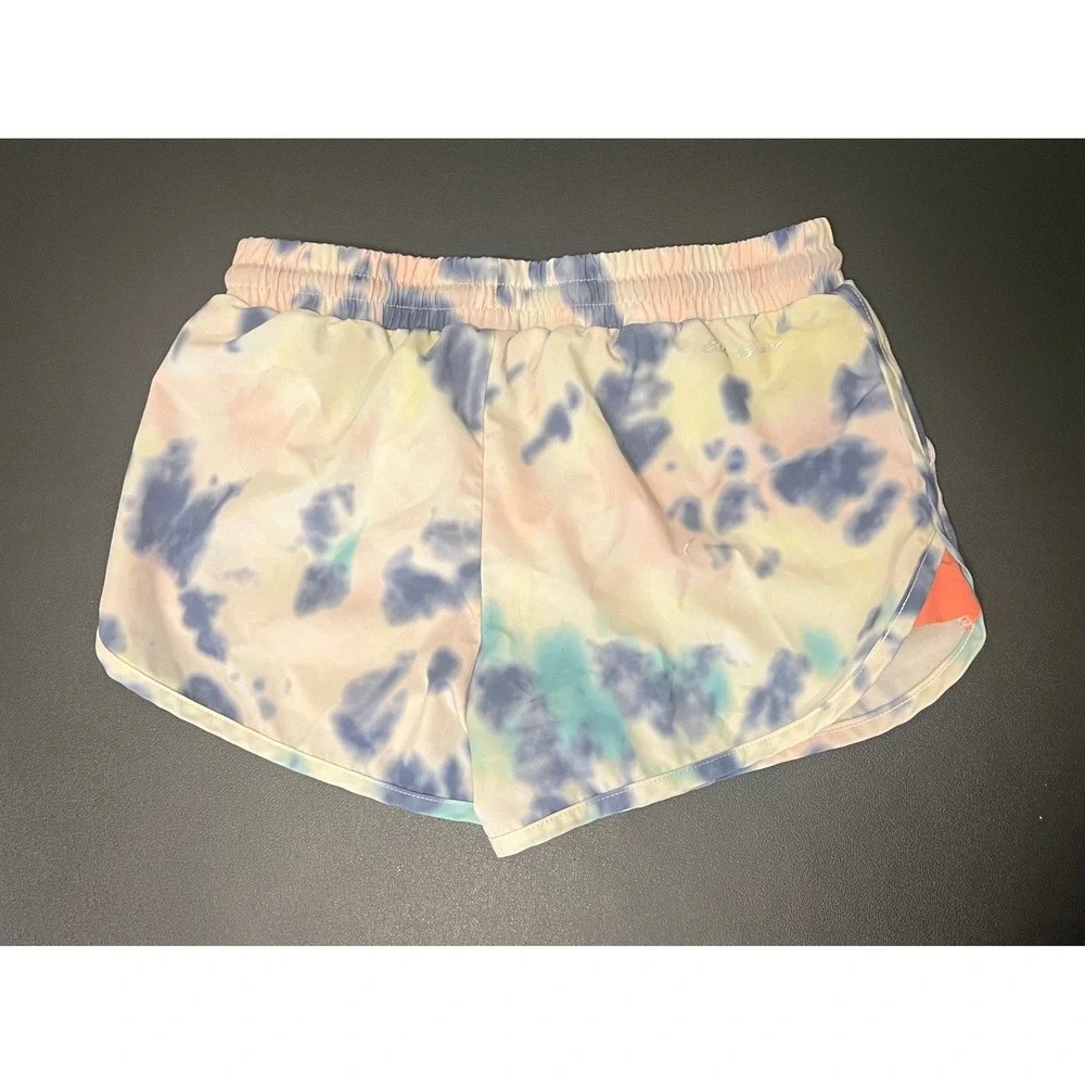 Eddie Bauer Tie Dye Shorts Kids M 10/12 Multicolor Activewear 1629